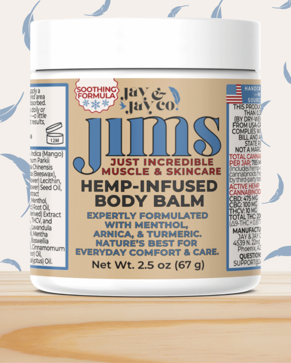 JIMS Nature's Best for Comfort & Care.