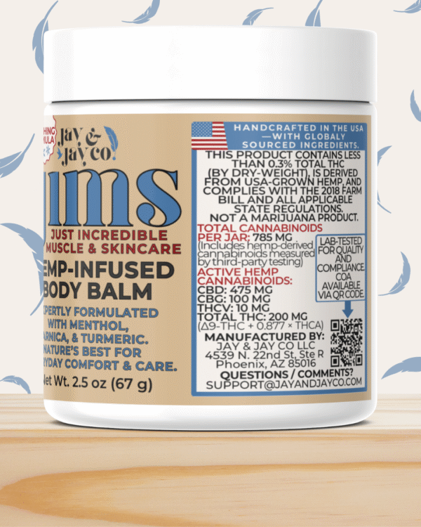 JIMS 2 Nature's Best for Comfort & Care.